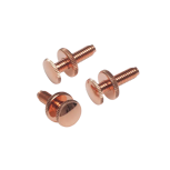 PH 3½-3 COP SHADE SCREWS W/ NUT 3 PCS